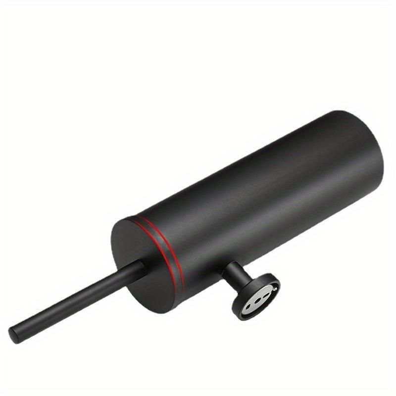 NEU Toilettenbürste mit Halter für Badezimmer Toilettenbürstenhalter Toilettenbürstenreiniger Wand-Toilettenbürste Schwarz