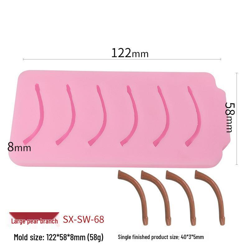 

3D Груша Французский Муссовый Торт Силиконовая Форма для DIY Десертов