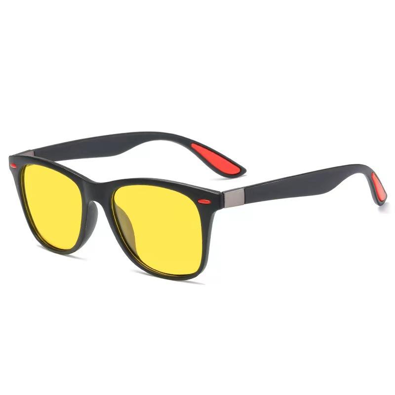Nachtsichtbrille PC-Rahmen Polarisierte Sonnenbrille Herren Outdoor-Sport Sonnenbrille Tag-Nachtsicht Fahrer Nachtbrille Schutzbrille