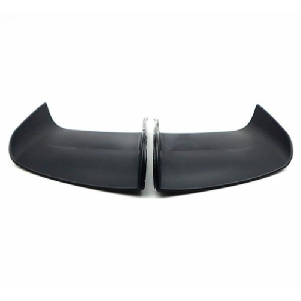 1 Pair Motorcycle Side Winglet Wind Fin  Aerodynamic Spoiler Trim Covers Decor