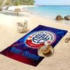 Bolton Wanderers FC Personalized Printed Beach Towel Soccer Logo Support Custom Name Text Absorbent Towel For Sport Travel Special Gift
