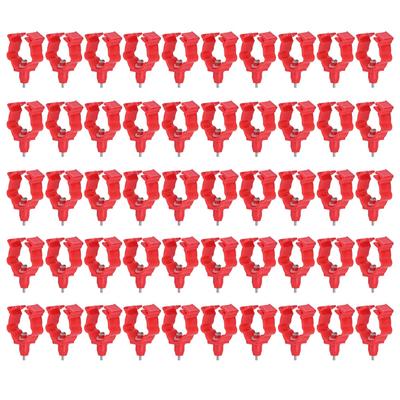 50Pcs G1 2in G3 4in Integrated Spring Drinker Poultry Drinking Nipple Chicken Farm Accessories
