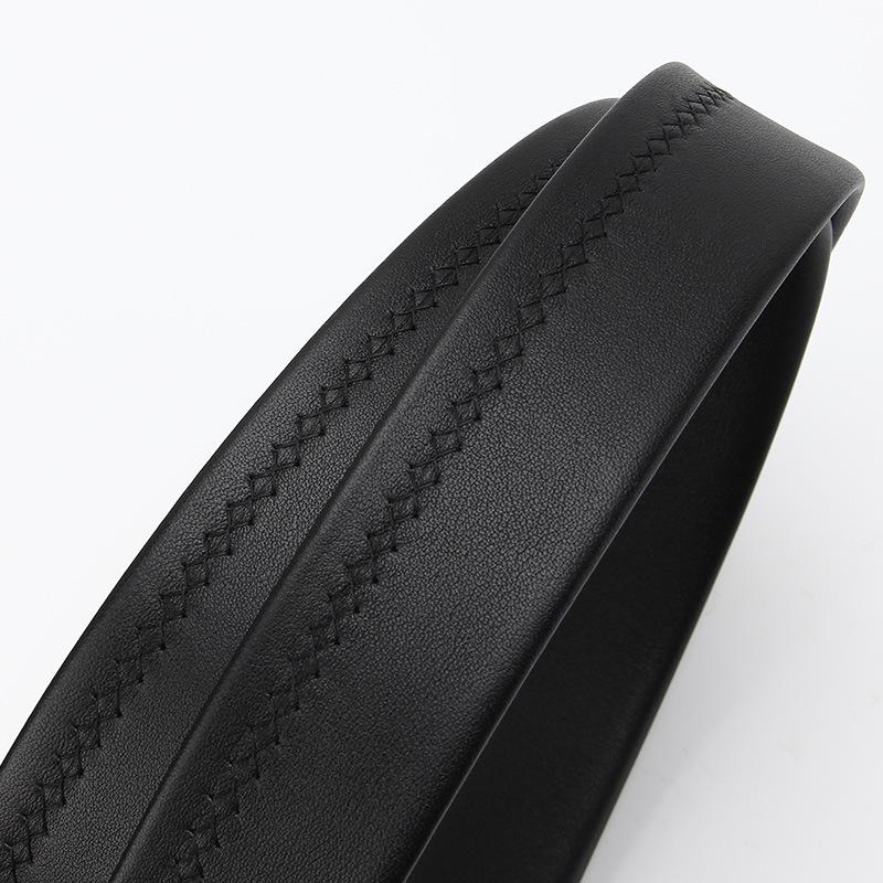 Belts for Men's Real Cowhide Head Leather High End Belt Business Casual Automatic Buckle Belt