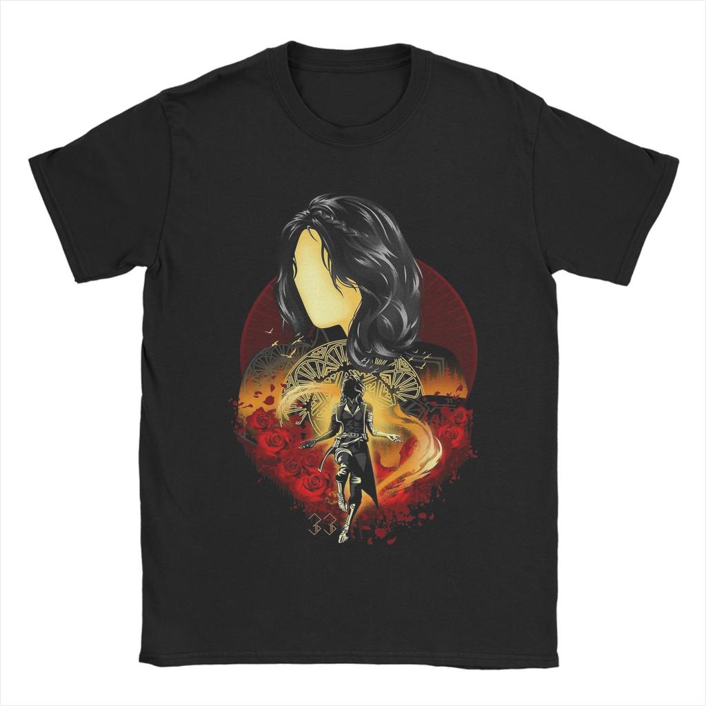Maelle Clair Obscur Expedition 33 T Shirts Unisex 100 Cotton Vintage TShirt O Neck  Tees Short Sleeve Clothing Plus Size