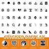 100Pcs Black And White Gothic Waterproof Graffiti Stickers For Helmet Bicycle Hand Account Pencil Case Decal Sticker Story Store