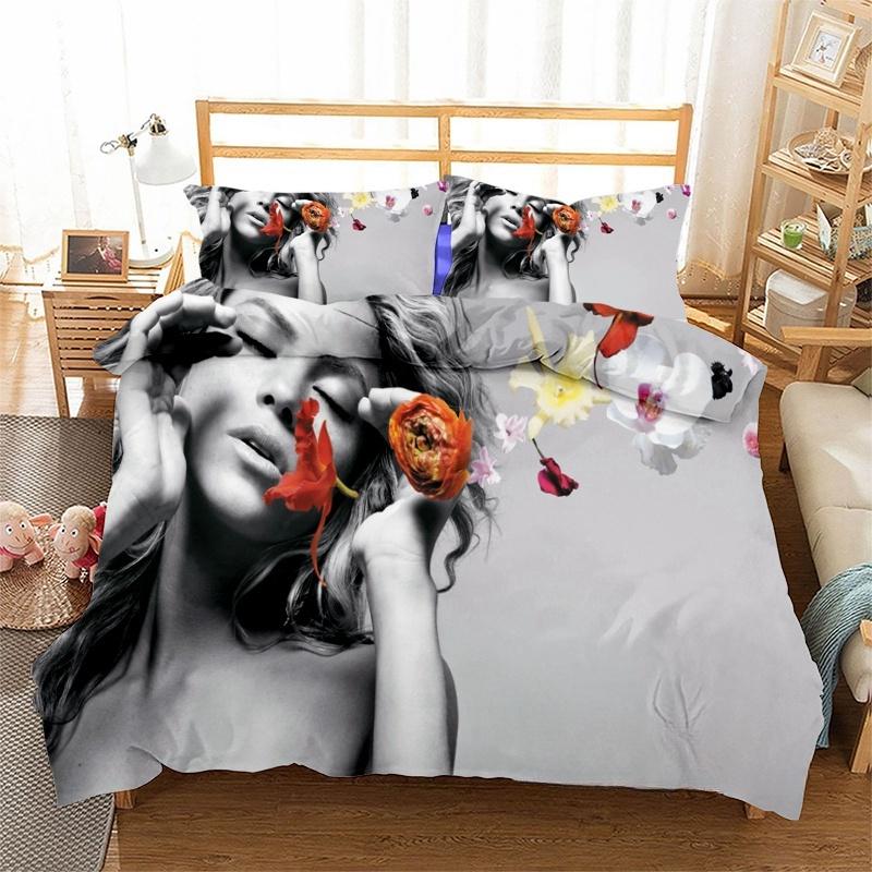 Singer Shakira Bedding Sets Exquisite Bed Supplies Set Duvet Cover Comforter Set Bedding Set Luxury Birthday Gift Home Textiles