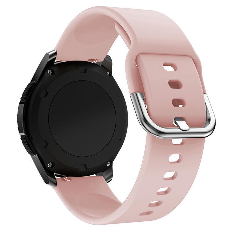 Compatible Silicone Strap for Huawei GT2/GT3 & Samsung Watches, 20/22mm Quick Release, Watch5 Strap