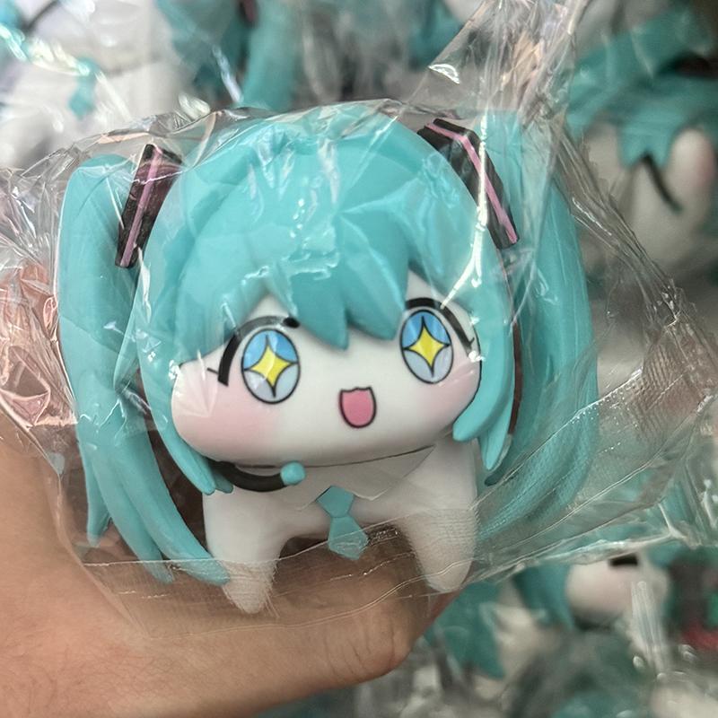 7cm Heiß Hatsune Miku Actionfiguren Q Version PVC Anime Modellfiguren Kawaii Cartoon Niedlich Desktop Dekoration Spielzeug Festival Geschenk