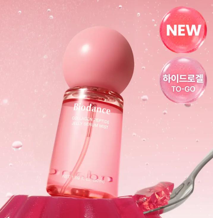 Biodance Siero Mist Gel Peptidi di Collagene 50ml Mist Idratante Elastico Luminoso