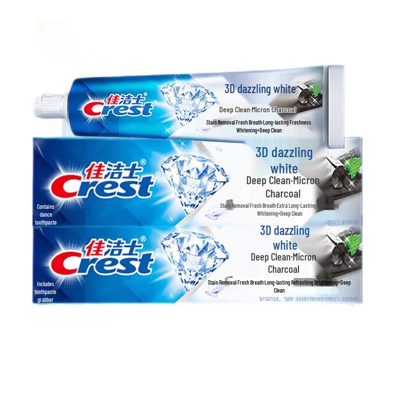 

Crest 3D White Micro-Charcoal Toothpaste