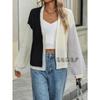 Women S Loose Knit Cardigan Sweater Long Sleeve Casual Commute Style