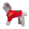 Long-lasting Dog Fleece Clothes Christmas Series Pattern Lovely Thickened Puppy T-shirt Clothes