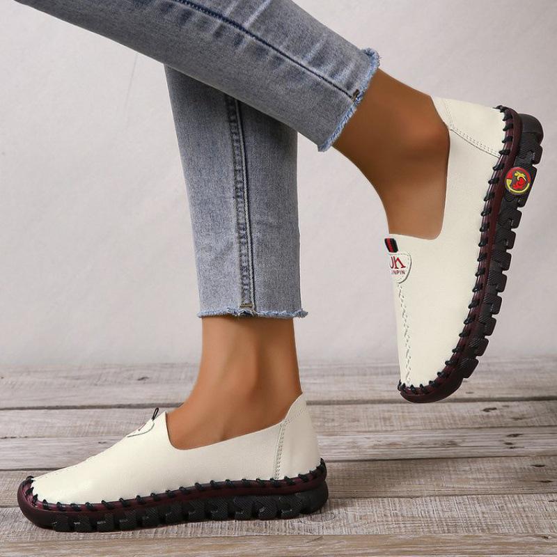 Plus Size Soft Sole Slip-On Shoes for Middle-Aged and Elderly 