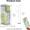 Automatic Dental Floss Storage Box Portable Pop-Up Dental Floss Dispenser Refillable Floss Container Dental Oral Hygiene Care