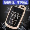 YANMW Voxy Noah 80 Series Key Case Sienta Key Cover Compatible with Toyota Alphard Vellfire 30 Series Smart Key Case (Black)