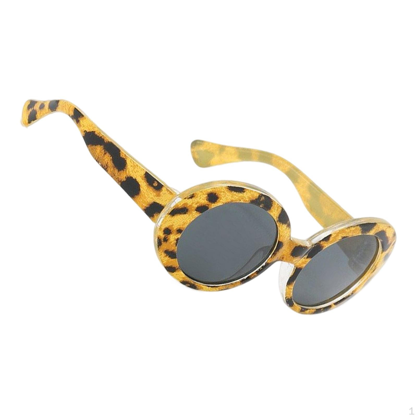 

Cute Dogs Cats Sunglasses Eyewear Party Favors Round Pet Goggles Small Medium Dog Cat Photos Props коричневый