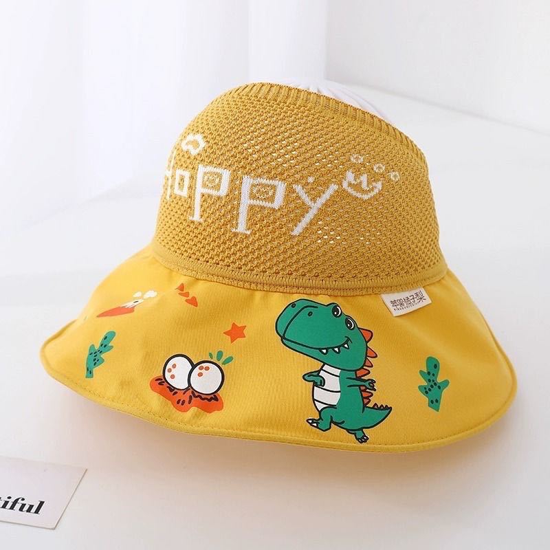 Summer Children's Outdoor Hat Cute Baby Sun Protection Hat Super Cute Cartoon Animal Sun Protection UV Protection Sun Hat