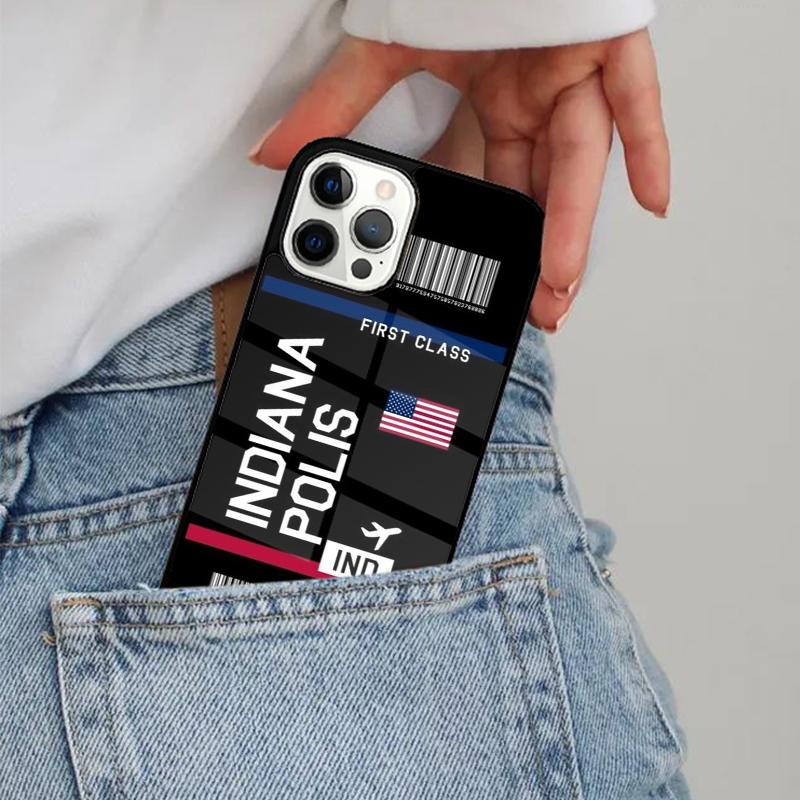 

Traveltickets BOARDING PASS New York TOKYO Phone Case Magesafe Cover For iPhone 17 Air 16 16e 11 12 13 14 15 Pro Max Plus iPhone 15pro