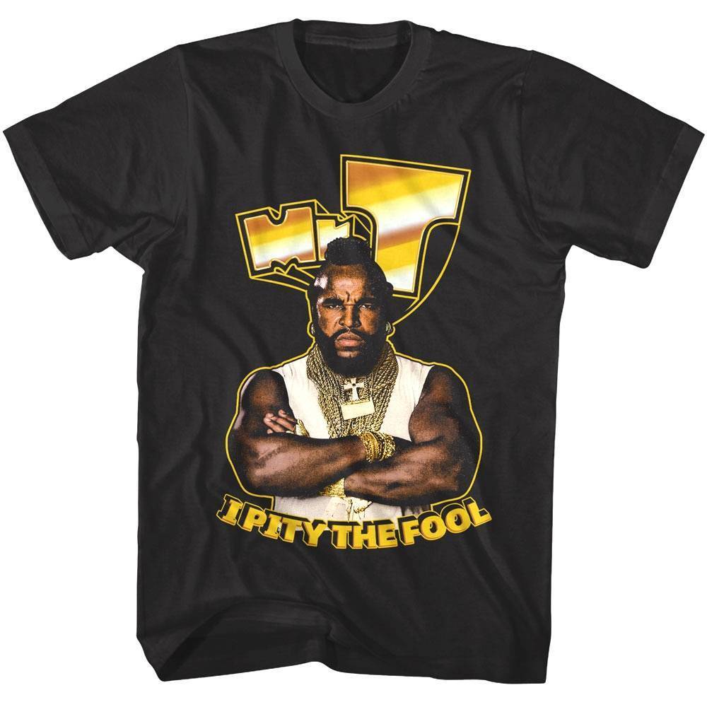 Mr T Golden Fool Men T Shirt XL
