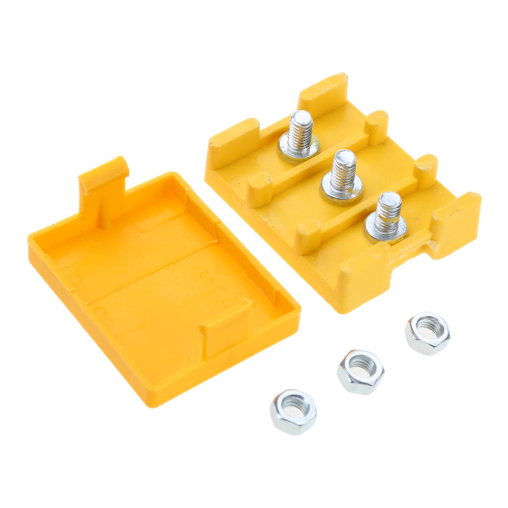 1Pc Durable Electric Bicycle E Bike Motor Controller Wire Connection Box Insulation Box Phase Battery Wire Connector