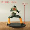 15CM Anime Naruto: Shippūden Rock Lee Naruto Posture de Combat Modèle Jouet Cadeau Figurine d'Action Célèbres Scènes de Combat