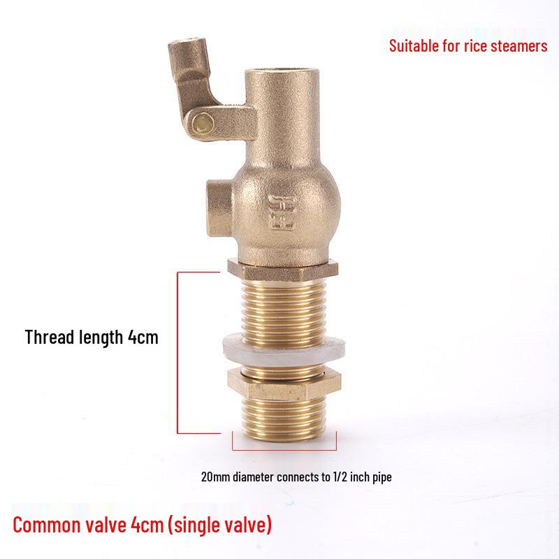 4/6-Point Water Heater Float & Inlet Valve for Steamers and Water Tanks