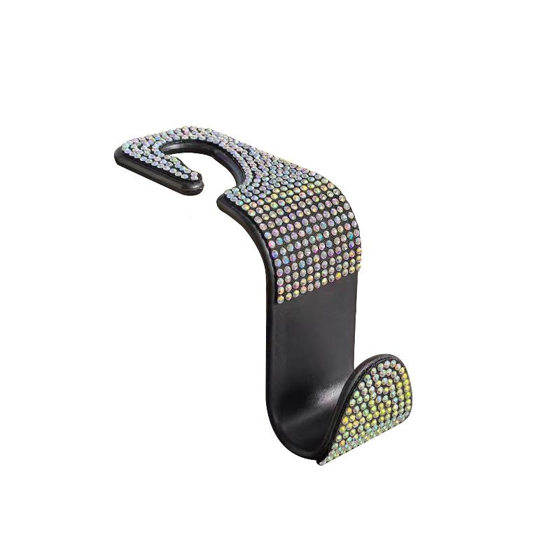 2PCs Car Seat Back Hooks Bling Universal Hanger Holder for Organizing Backseat in Any Vehicle