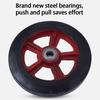 6, 8,10, 12 Inches Push Cart Rubber Wheel Heavy Duty Wheel Replacement Of Trolley Cart Handtruck/Pushcart