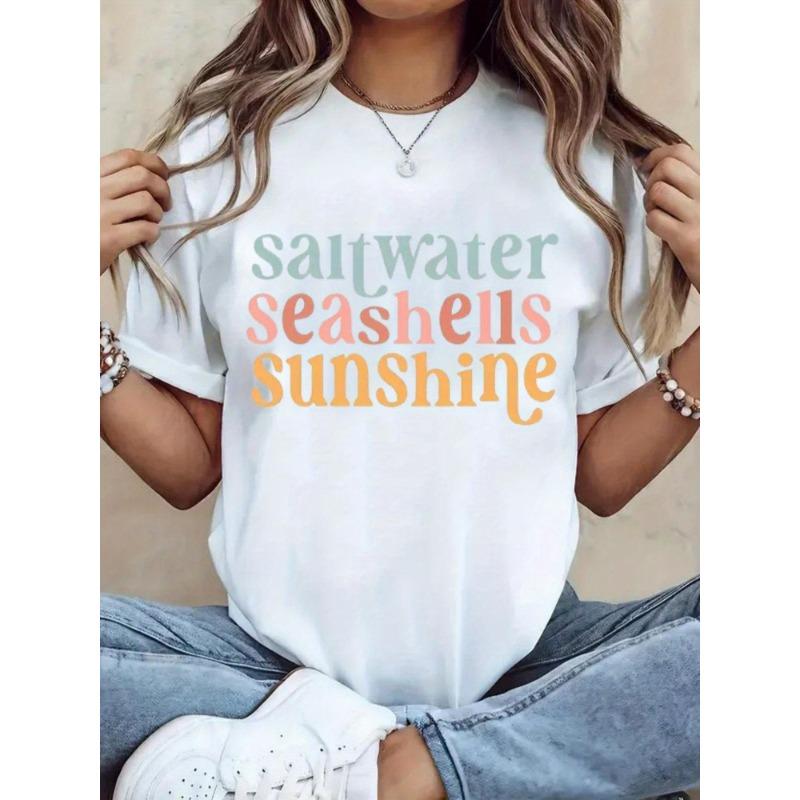 Женская летняя футболка S