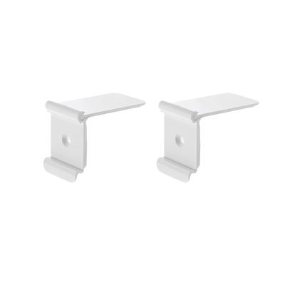ARK WH Double-Sided Tape Brackets for Easy Installation Roll Screens, Pack of 2