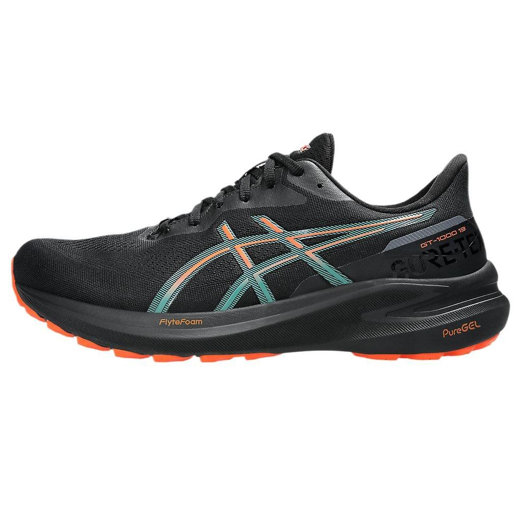 ASICS GT-1000 13 Gore-Tex  Black Nova Orange  Men s 1011B857-002 EU 41.5
