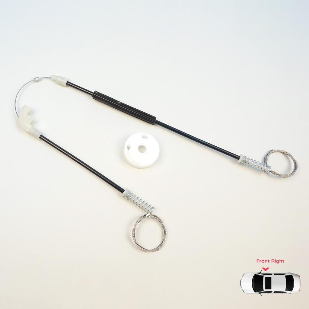 BWR5616 Window Regulator Repair Set Front Right for Mitsubishi Carisma DA 1995-2006 4/5 Door MR912460