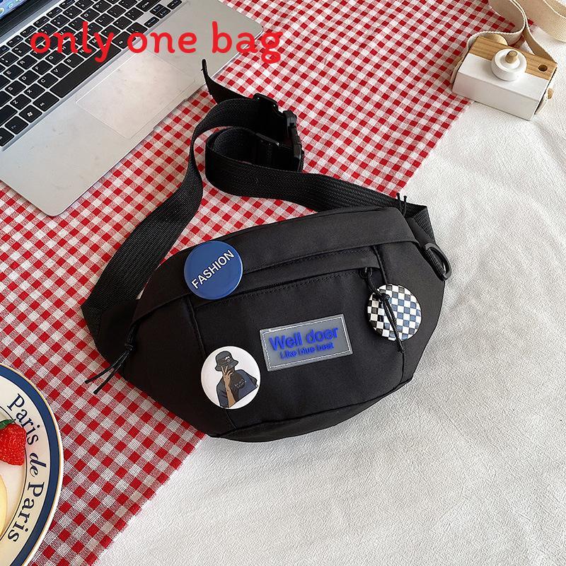 Minimalist Nylon Crossbody Purse With Inner Pocket And Seam Detailing For Casual Wear