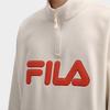 Fila Original Fashion Simple Retro Trendy Comfortable Versatile Loose Warm Fleece Pullover Sweatshirt Men Sweatshirt F11U549201FIV