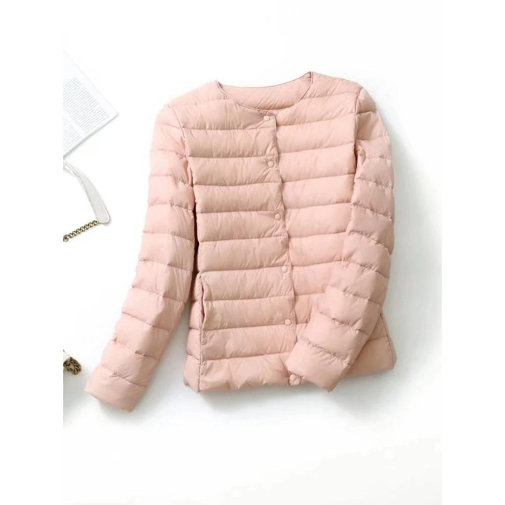 Ultraleichte Daunenjacke für Damen, mattes Gewebe, leichte Jacke, warm, winddicht, Parka, Damen-Daunenjacken plus Mäntel