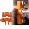 Orange Edge Banding Glue Applicator Multifunctional Furniture Edge Banding Board
