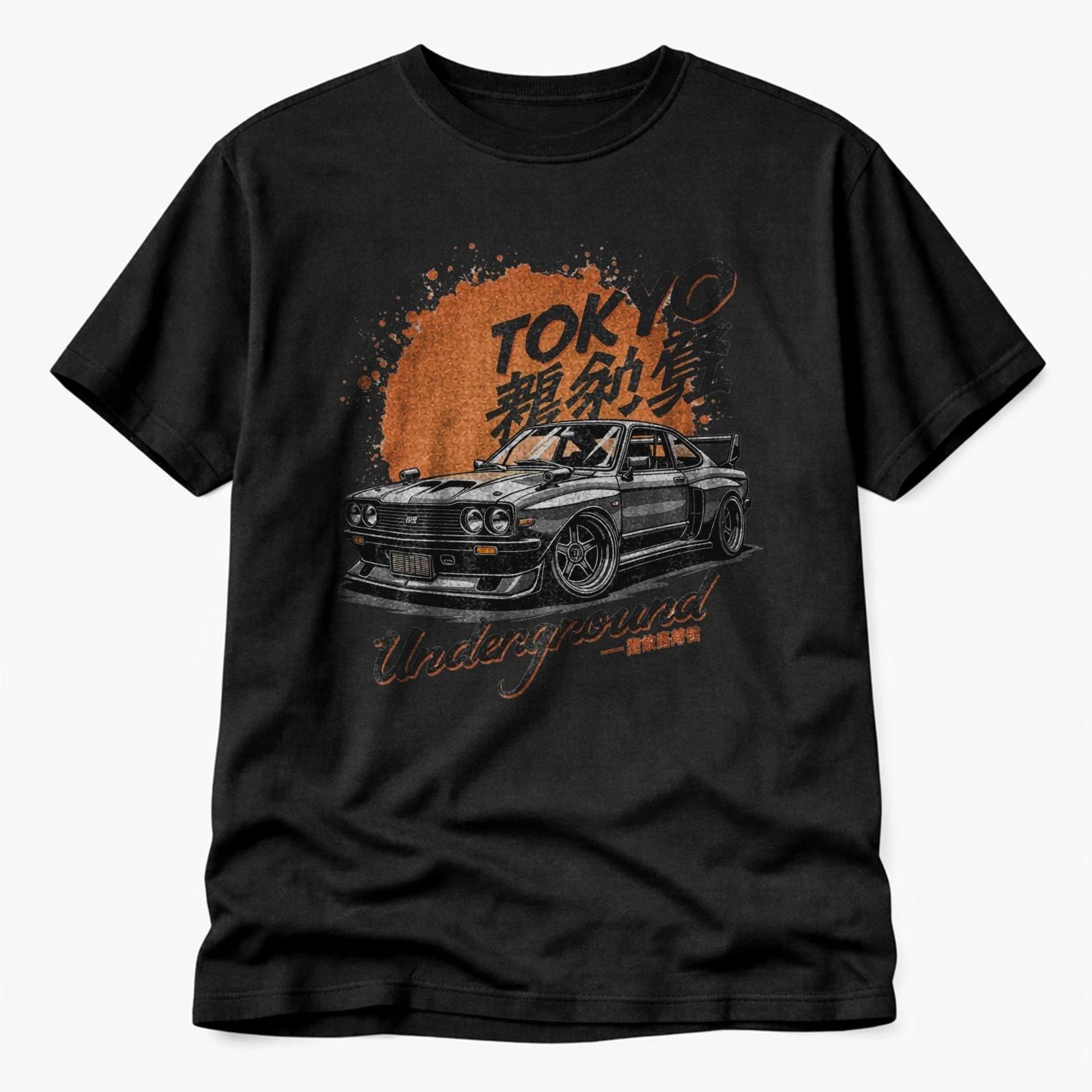 Tokyo Underground JDM T Shirt – Japanese Street Racing Car Graphic Tee L