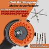 Multipurpose Drill Bit Grinding Sharpener Polishing Grinding Tool 125mm Angle Grinder Powered Tool Parts For 2-13mm Drill Bits