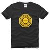 Lost Dharma Initiative T Shirt Unisex TShirt Fashion Shubuzhi New Short Sleeve O Neck Cotton Lost Tshirt Tee Tops
