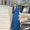 Leisure Set Fashion New Spring and Autumn Women's Clothing Fashion Sexy Pleated Long Sleeves Loose Pants Casual Two-Piece Suit