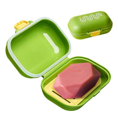Travel Soap Case Waterproof Leakproof Soap Box Travel Soap Holder Soap Holder For Shower Portable Draining Travel Soap Holder