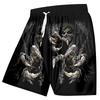 Men's Swimming Trunks 3D Skull Print Beach Shorts Quick-drying Outdoor Leisure Sports Shorts Swimwear Fashion Men's Shorts