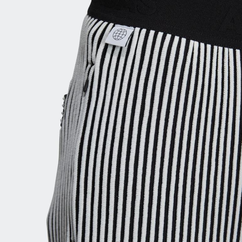 Adidas Statement Primeknit Golf Flared Vintage Sports Casual Pants Women Pants Black White HB3531