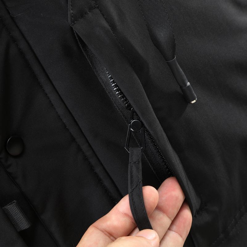Plus Size L-7XL Winter Men's Sleeveless Jackets Hooded Casual Thick Warm Vest Man Outerwears