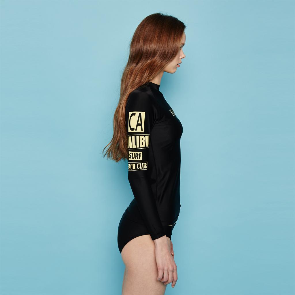 ARGO Zeros (Bk) Women'S Rash Guard Top