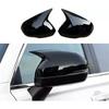Glossy Black For 2012-21 Honda CRV CR-V OX Horn Side Rear View Mirror Cover Cap
