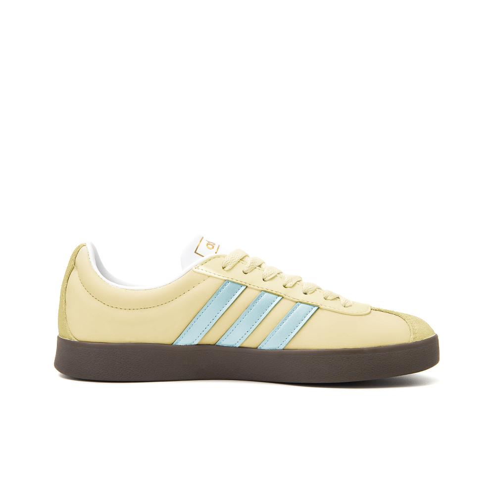 Adidas Neo VL Court 2.0 Slip Resistant Abrasion Resistant Low top Skateboard Shoes Unisex Yellow ID6015(Team354-)