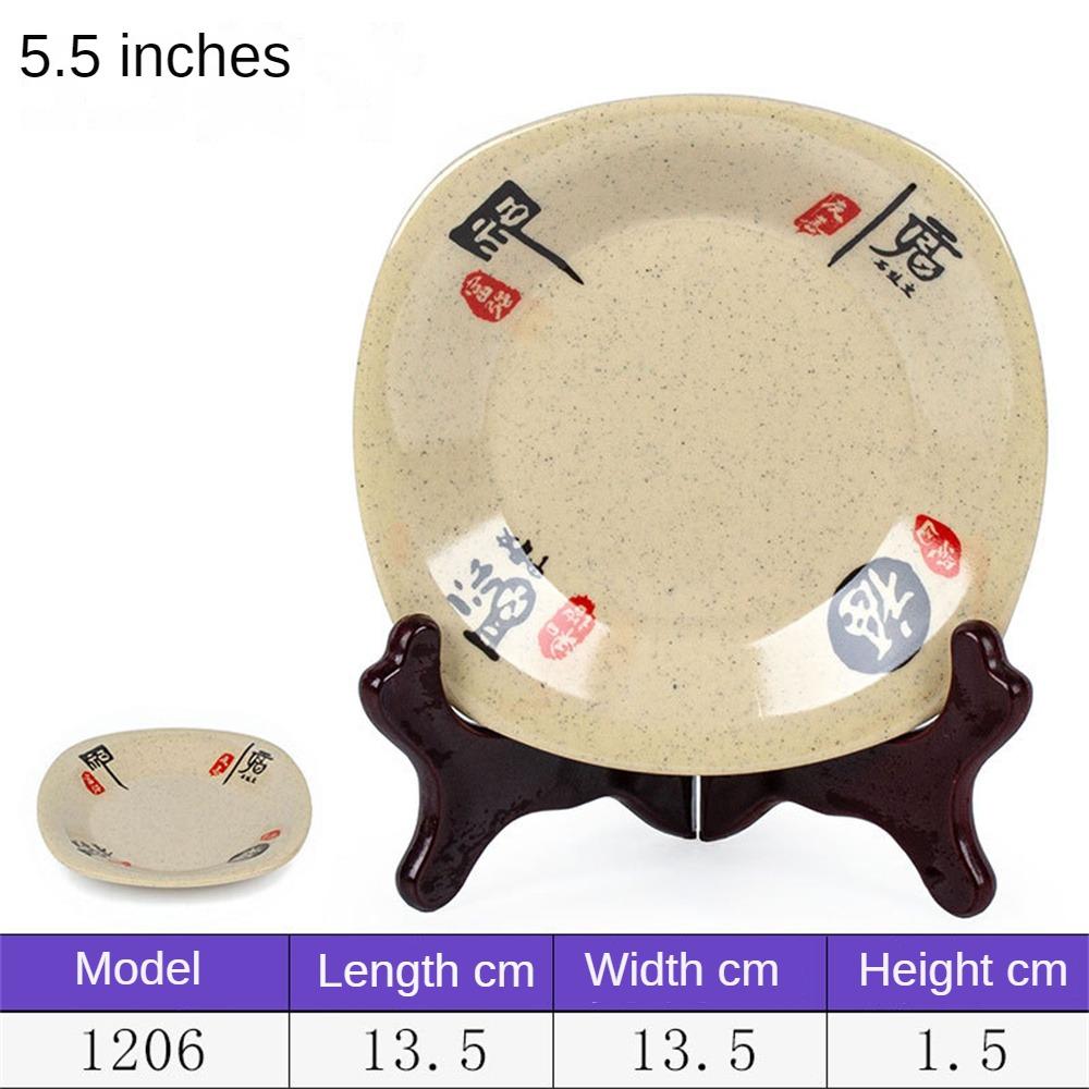 

Меламиновая цветная квадратная тарелка для закусок, блюдо для ресторанов быстрого питания, тарелка для горячих горшков, тарелка для ресторанов и гостиниц, тарелка для коммерческих целей, тарелка с костями