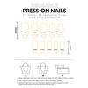 Pearl Bow Setting Pink Long Ballet Fake Nails Sweet & Charming Reusable False Nails for Daily and Parties Wearing