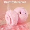 Dual 6 Modes Female Masturbator Cute Pig USB Charging Portable Clitoris Stimulator Sex Toys for Woman Nipple Massager Tongue Licking Sucking Vibrator